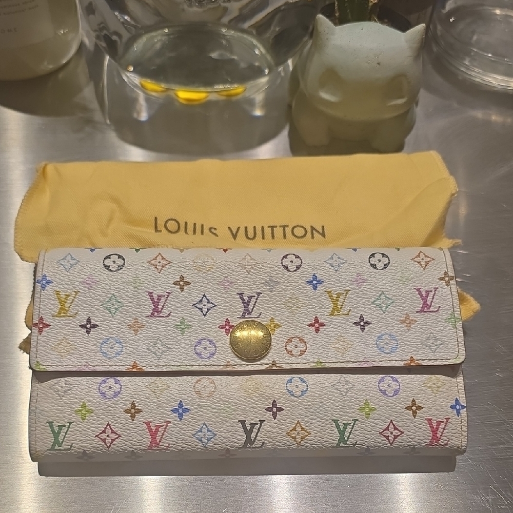 Louis Vuitton X Takashi Murakami Sarah Wallet